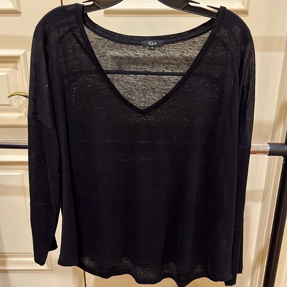 Rails V Neck Boxy Tee. Size Small. Like New. Worn… - image 1